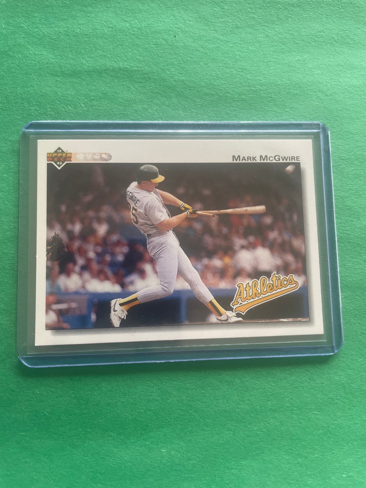 1992 Upper Deck Oakland Athletics Mark McGuire