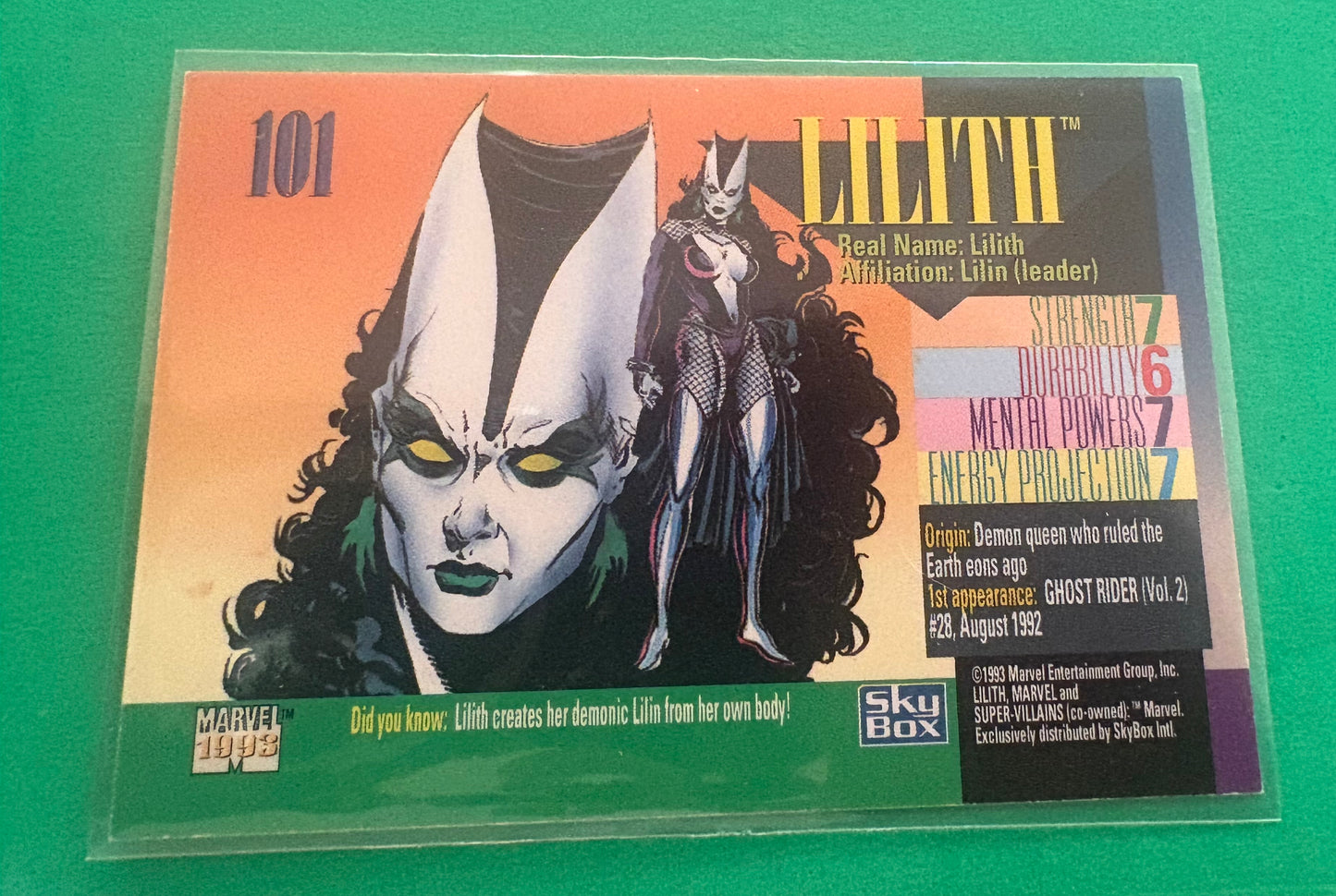 Lilith (supervillain) Marvel 1993