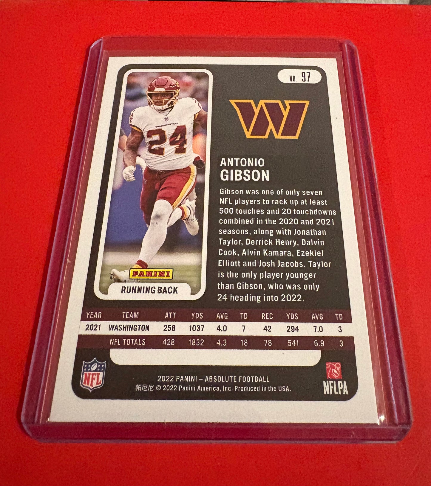 Antonio Gibson Washington Commanders