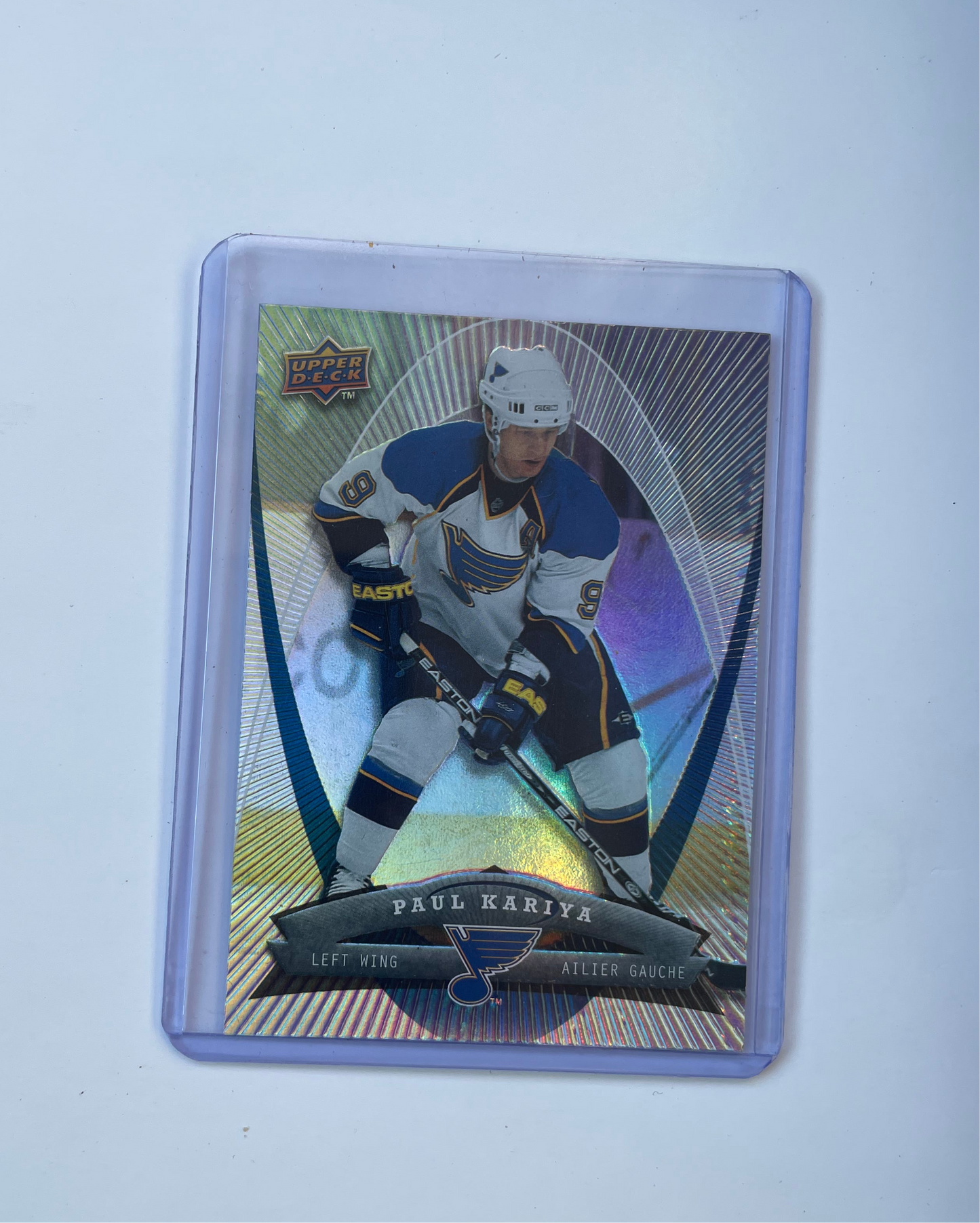 Paul Kariya St.Louis Blues 2008 Upper Deck