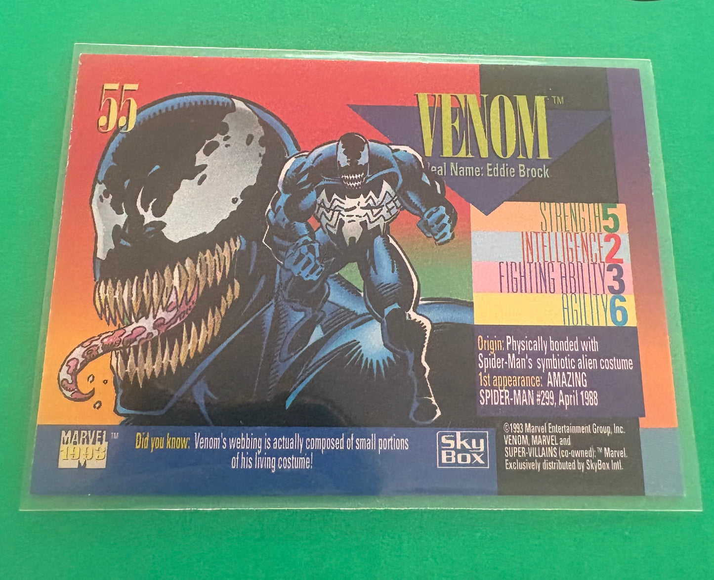 Venom (Supervillians Collection) Marvel 1991