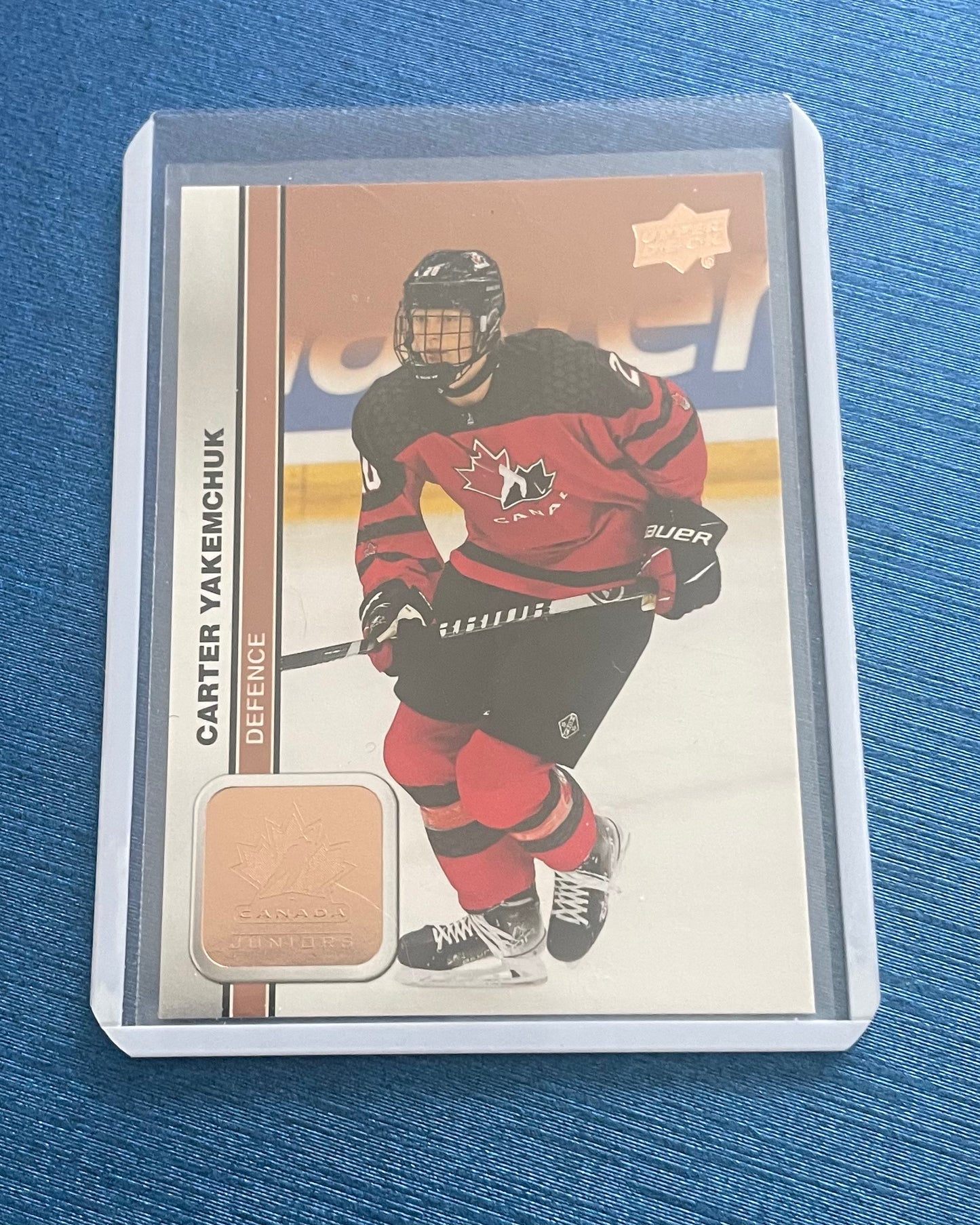 Carter Yamenchuk Team Canada juniors 2023 Upper Deck