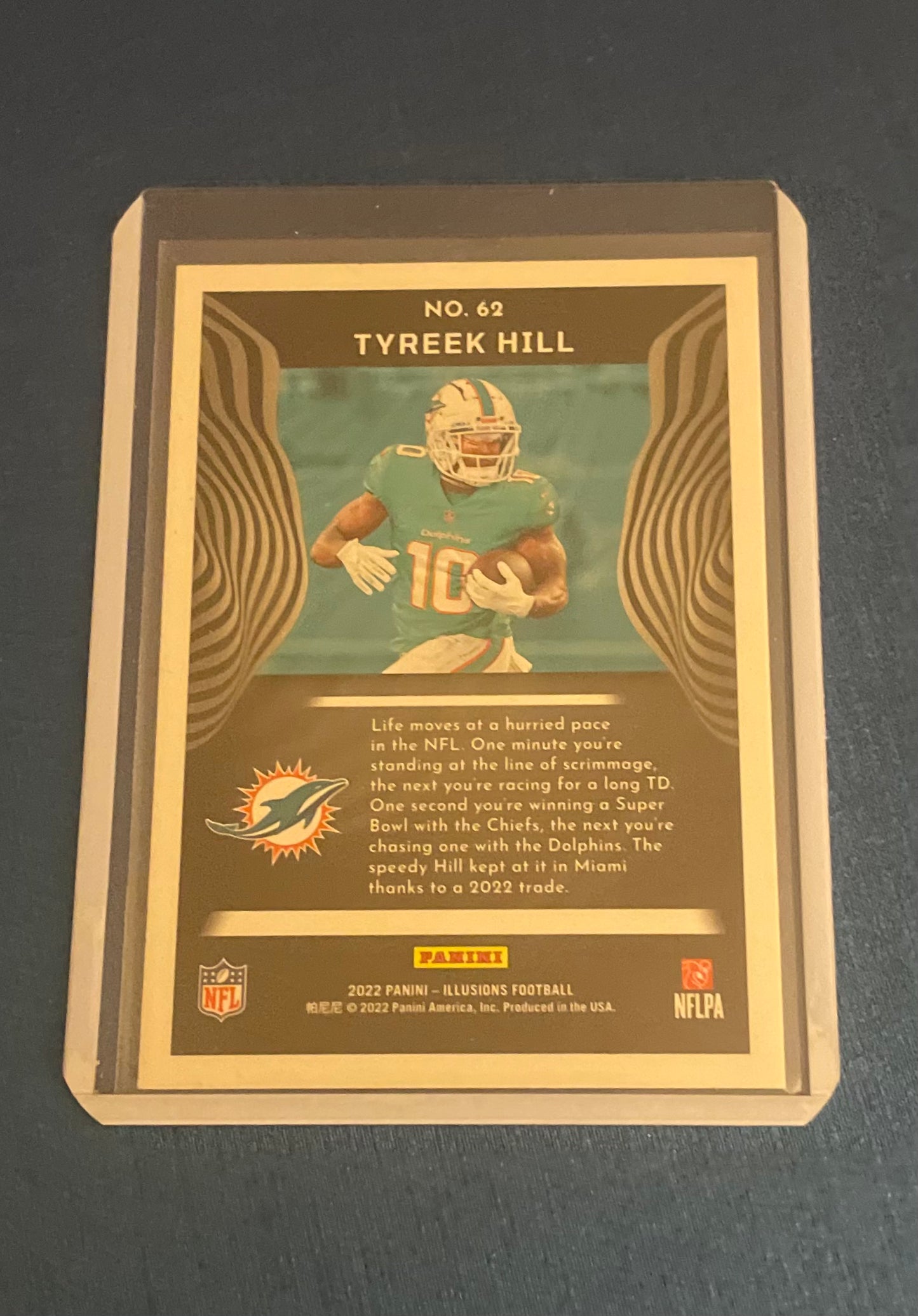 Tyreek Hill Miami Dolphins 2022 Illusions