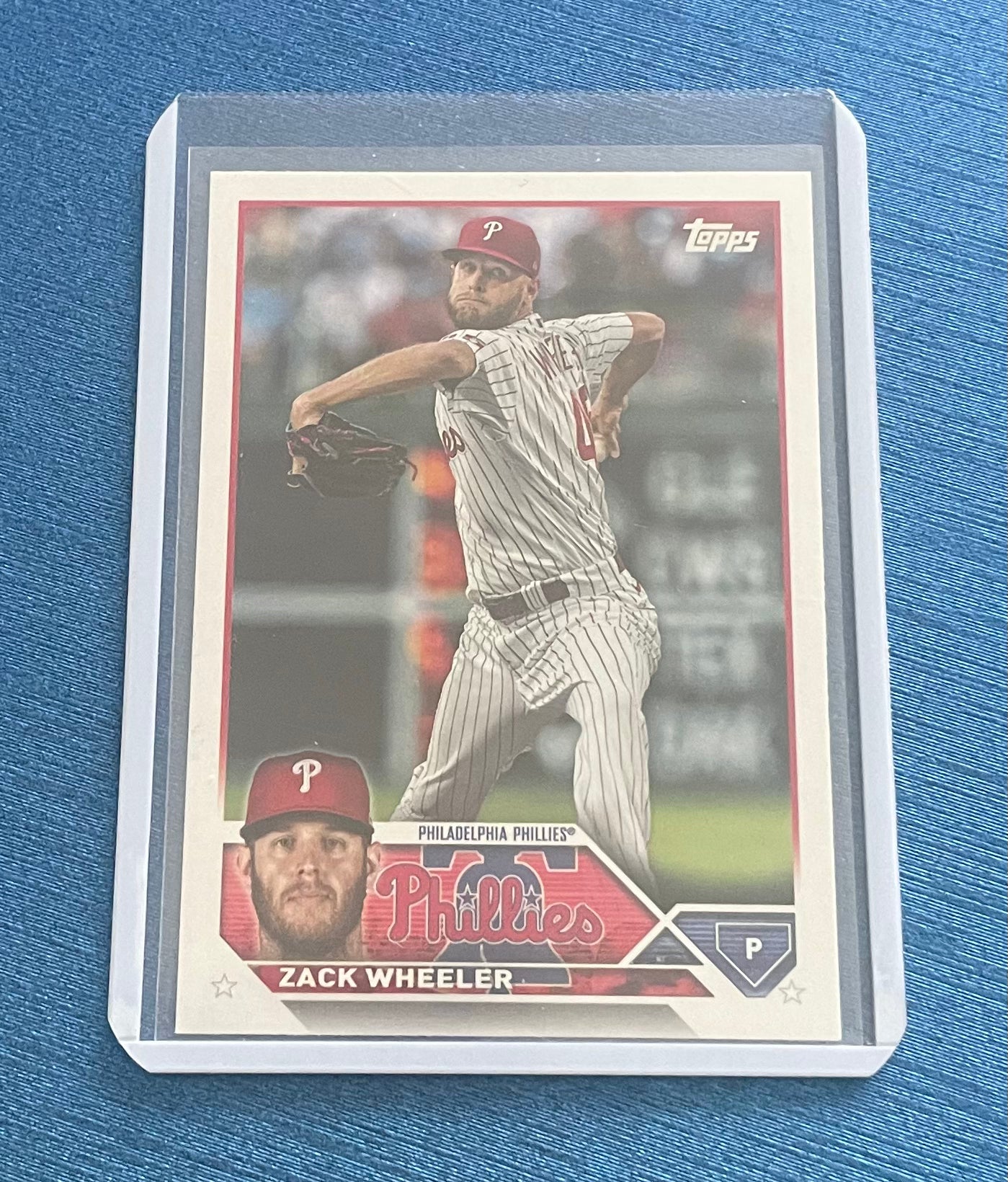 Zach Wheeler Philadelphia Phillies Topps 2023