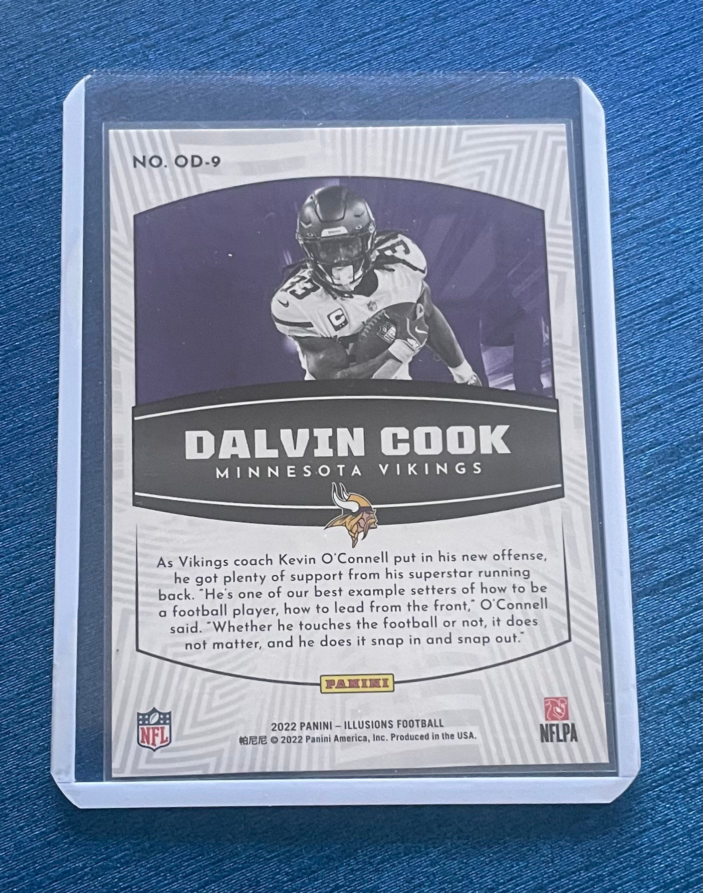 Dalvin Cook Minnesota Vikings 2022 Illusions Football