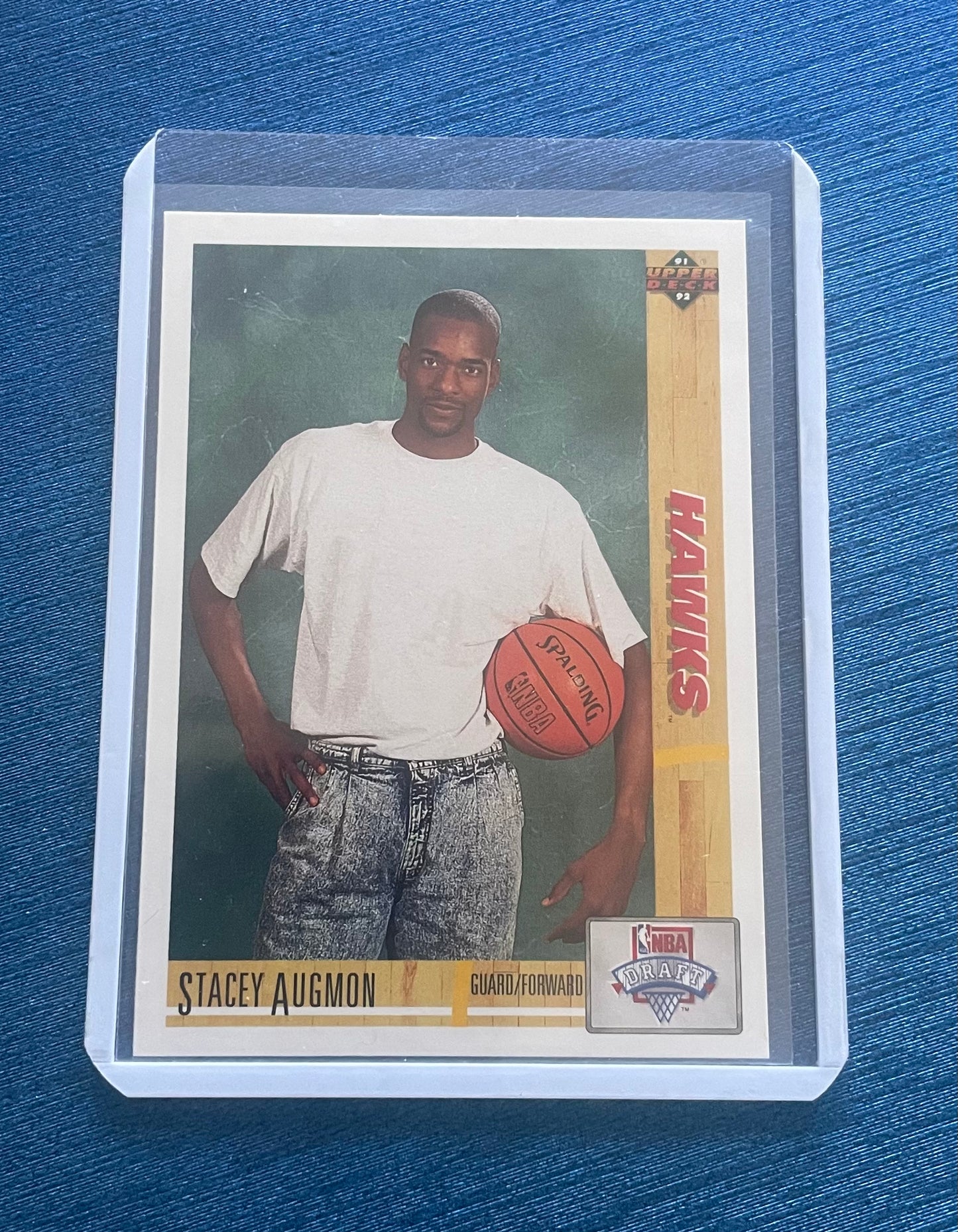Stacey Augmon Atlanta Hawks 1991-92 Upper Deck