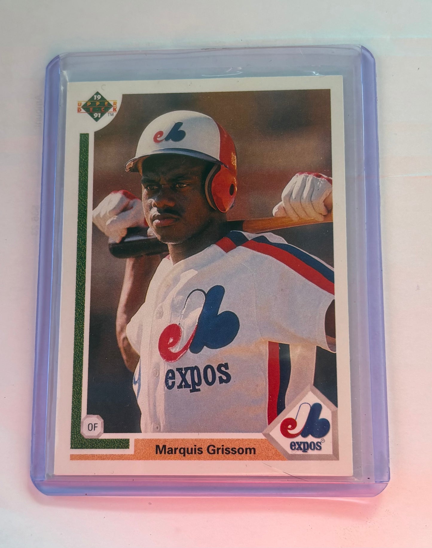 Marquis Grissom Montreal Expos 1990 Upper Deck
