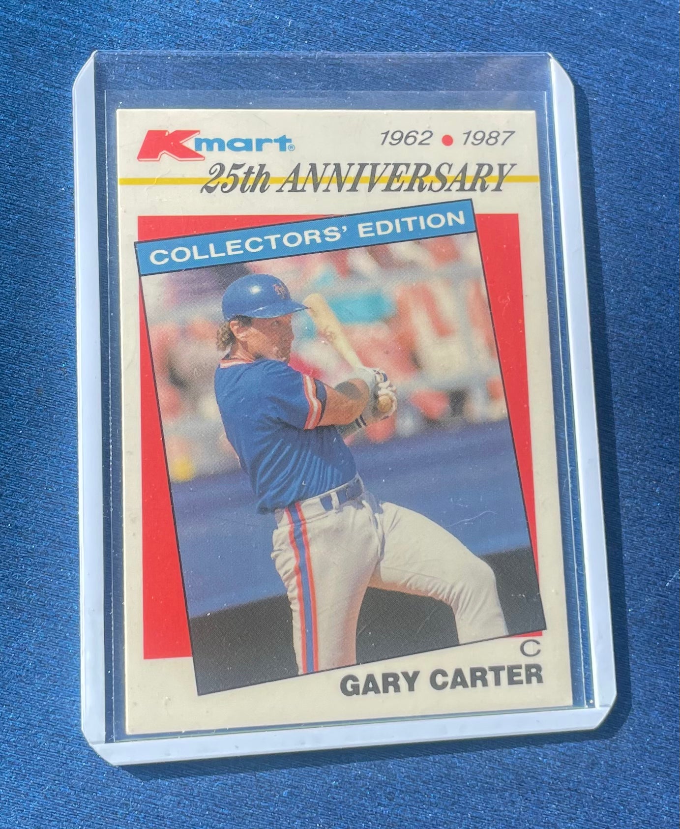 Gary Carter New York Mets Topps 25th Anniversary 1987 Kmart
