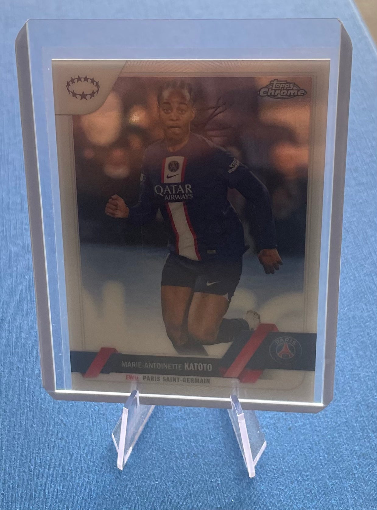 Marie Antoinette Katoto Paris Saint German 2023 Topps (stand included)