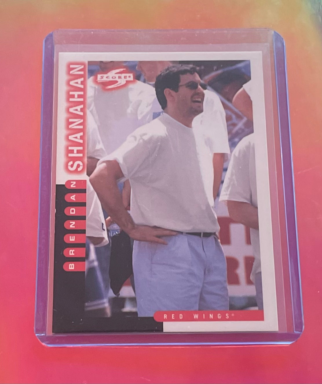 Brendan Shananan Detroit Red Wings 1997 Score