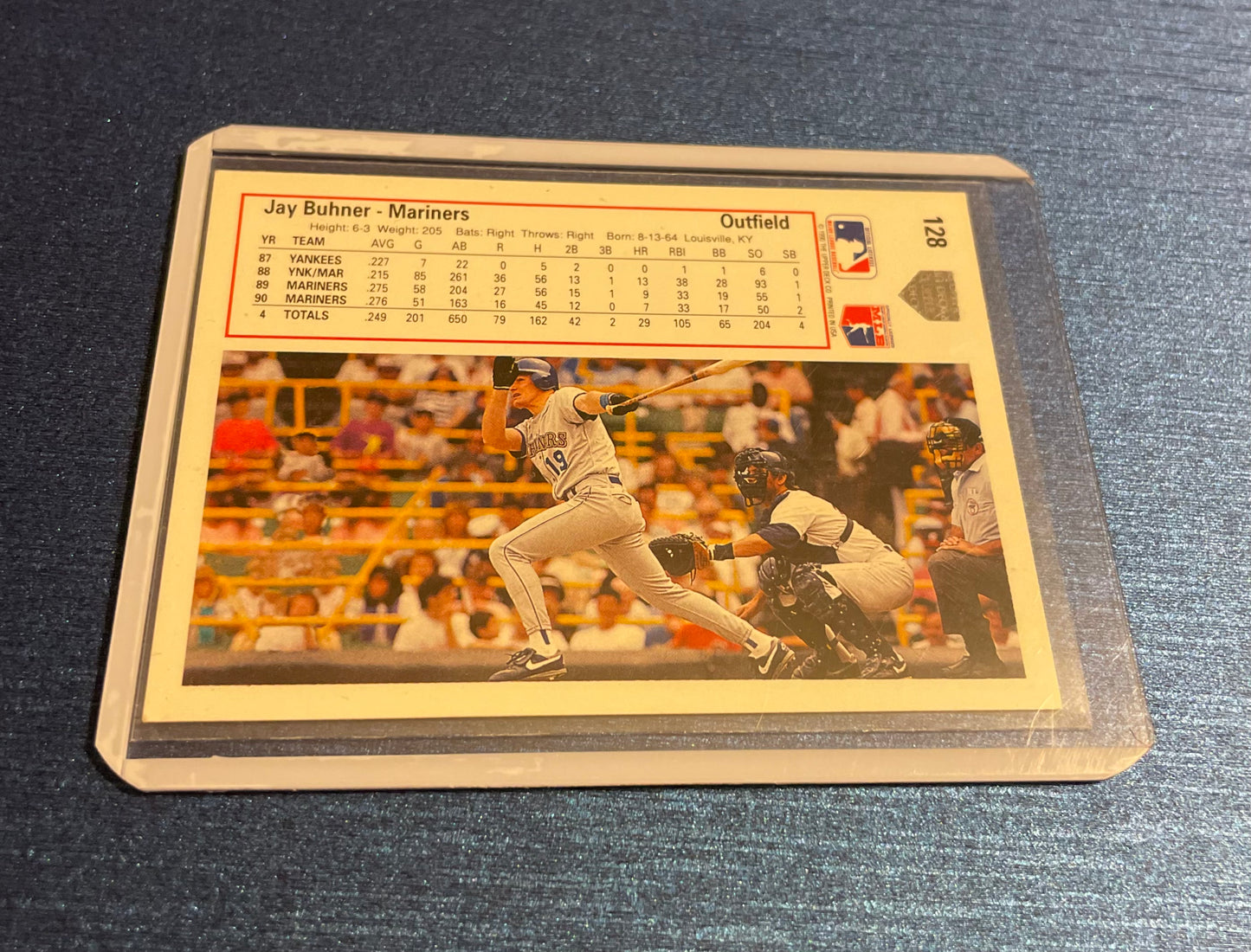 Jay Buhner Seattle Mariners Upper Deck 1991