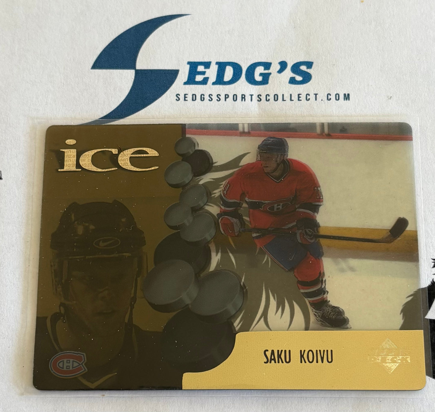 Saku Koivu Montreal Canadiens Upper Deck 1998