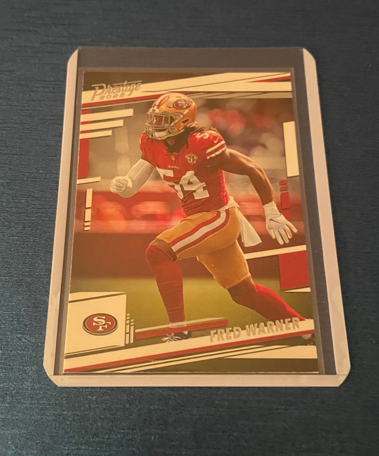 Fred Warner San Francisco 49ers 2022 Panini Prestige