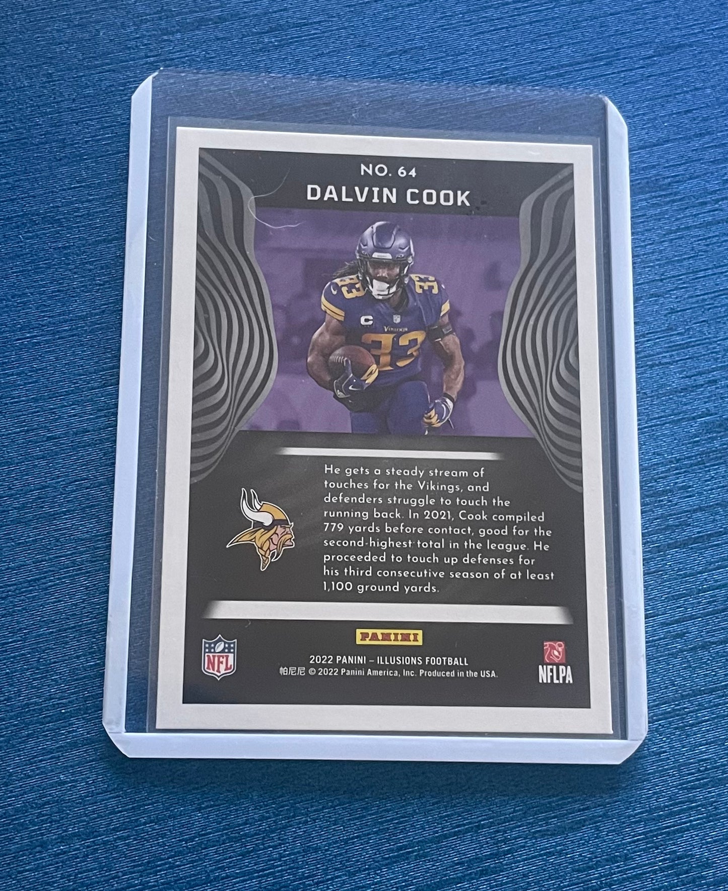 Dalvin Cook Minnesota Vikings Illisions Football 2022