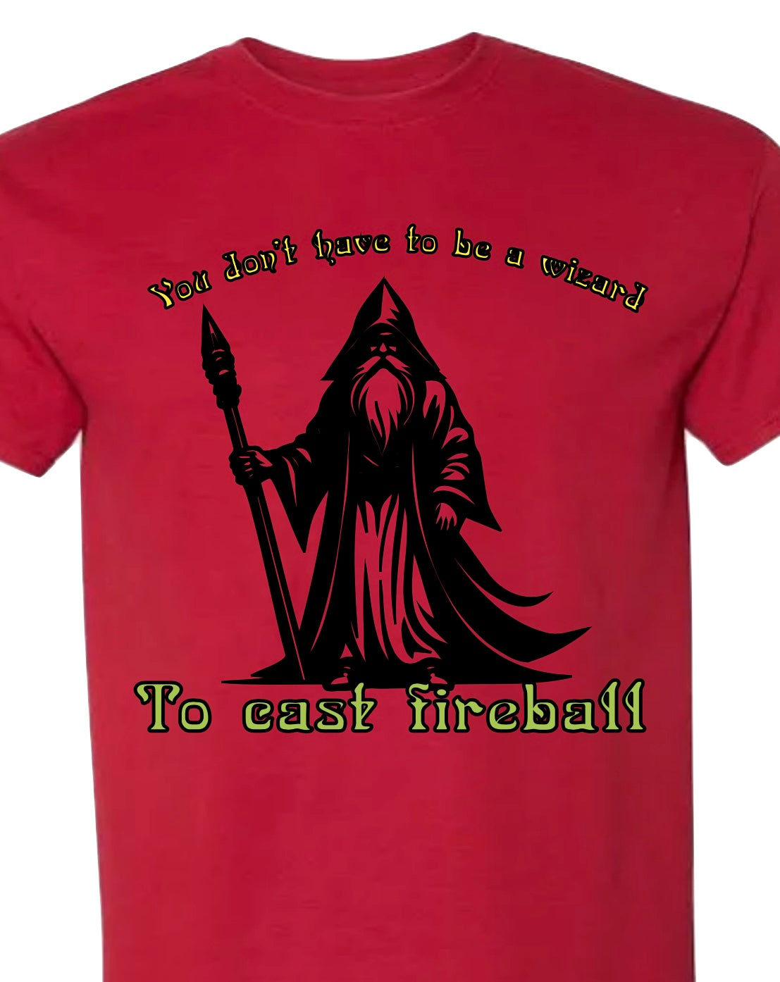 “Cast fireball” Tee