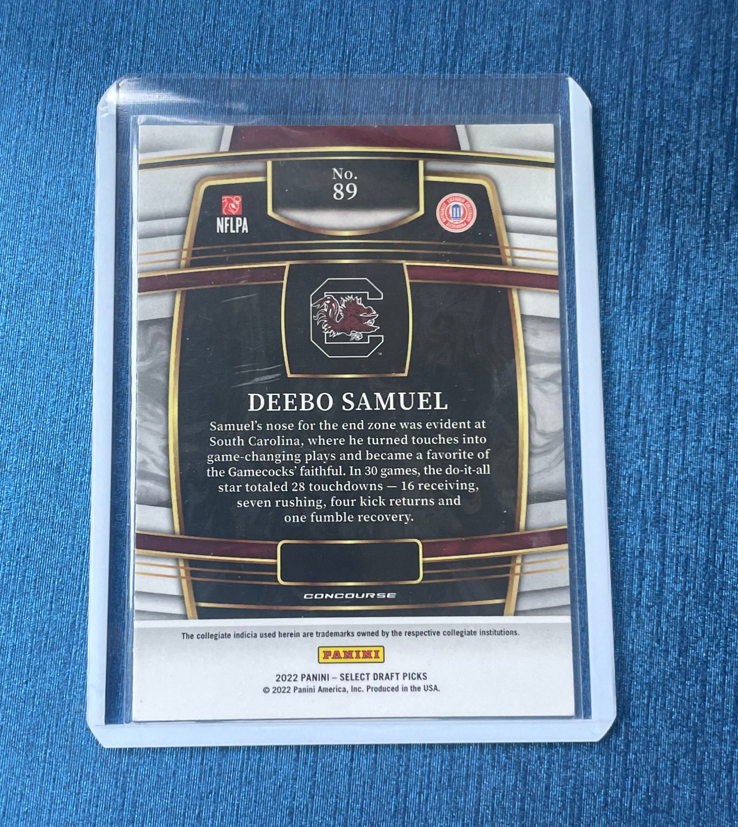 Deebo Samuel South Carolina 2022 select draft picks