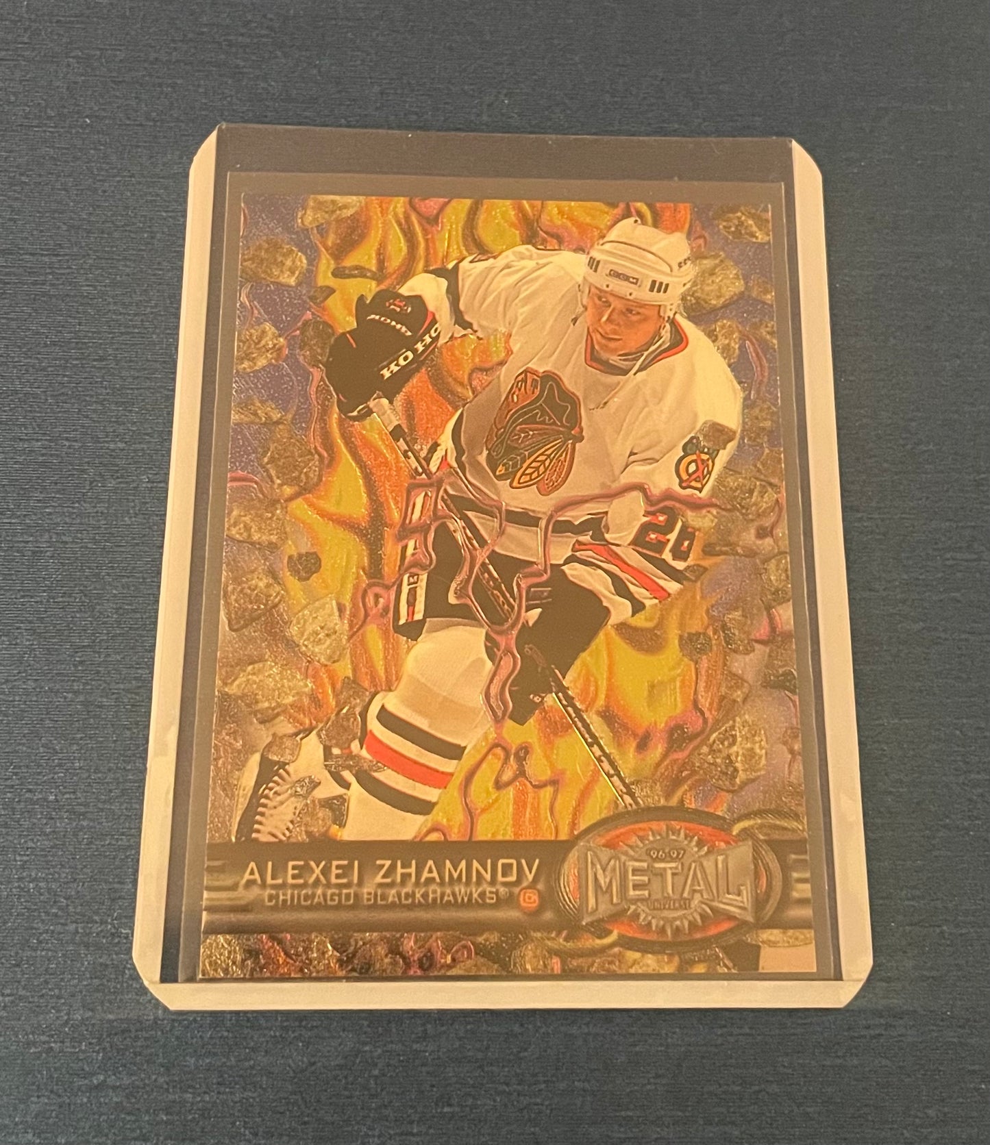 Alexei Zhamnov Chicago Blackhawks ‘97 Metal