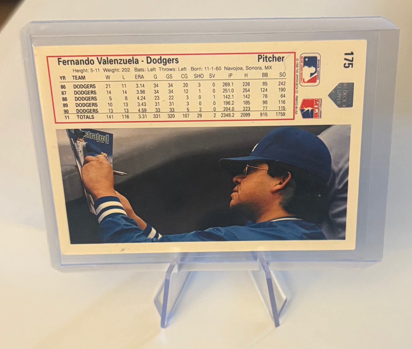 Fernando Valenzuela Upper Deck 1991