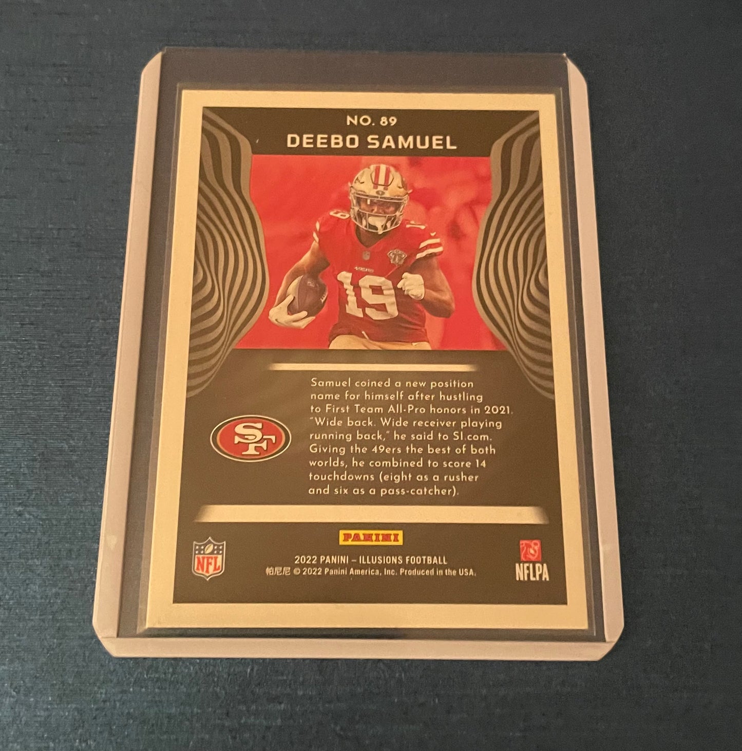 Deebo Samuel San Francisco 49ers 2022 Panini