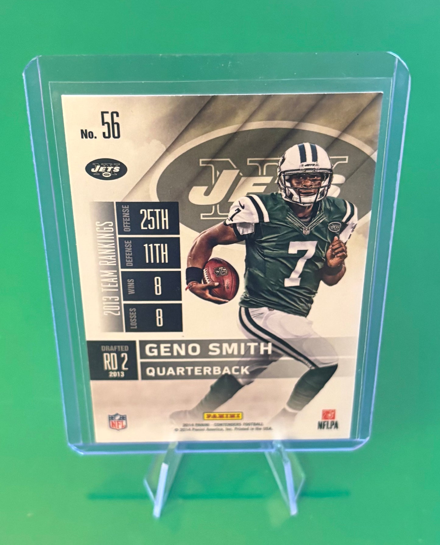 Geno Smith New York Jets Panini Contenders 2014