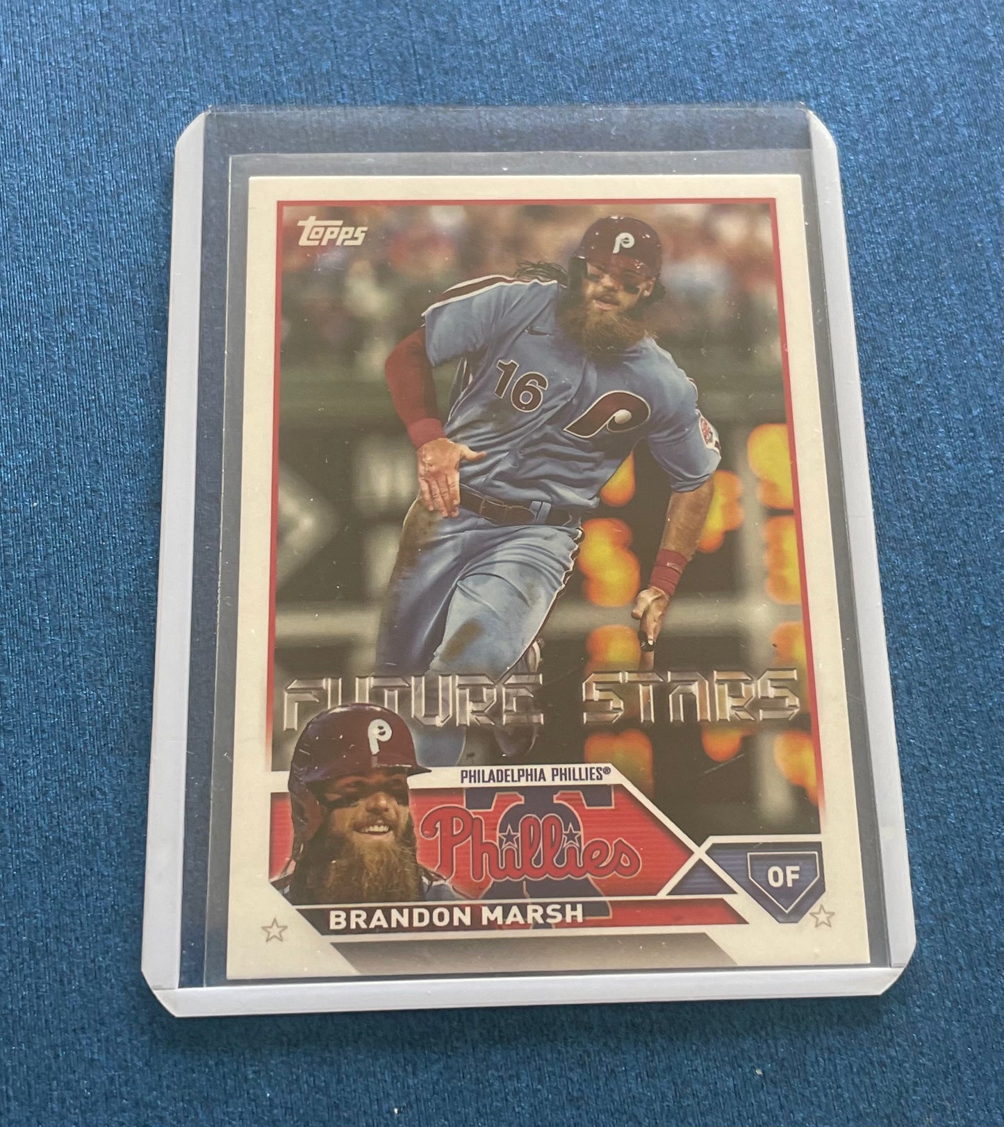 Brandon Marsh Future Stars Philadelphia Phillies Topps 2023
