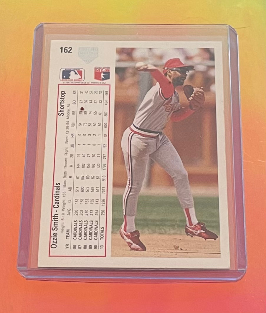 Ozzie Smith St.Louis Cardinals 1991 Upper Deck