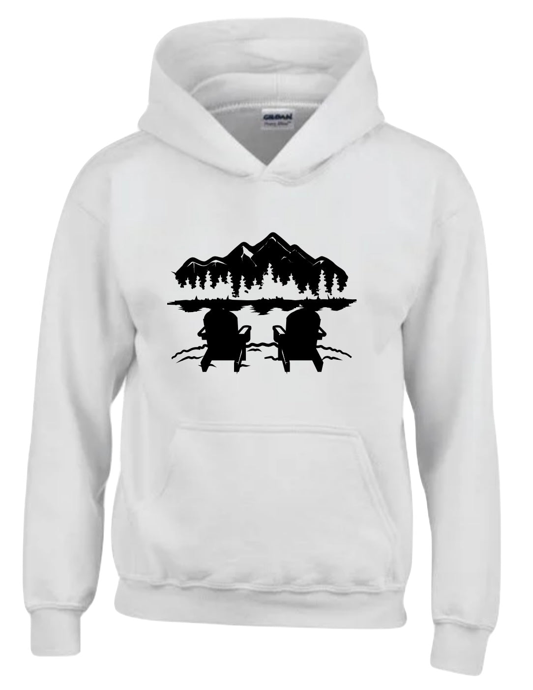 “Relax” mountain lounging hoodie
