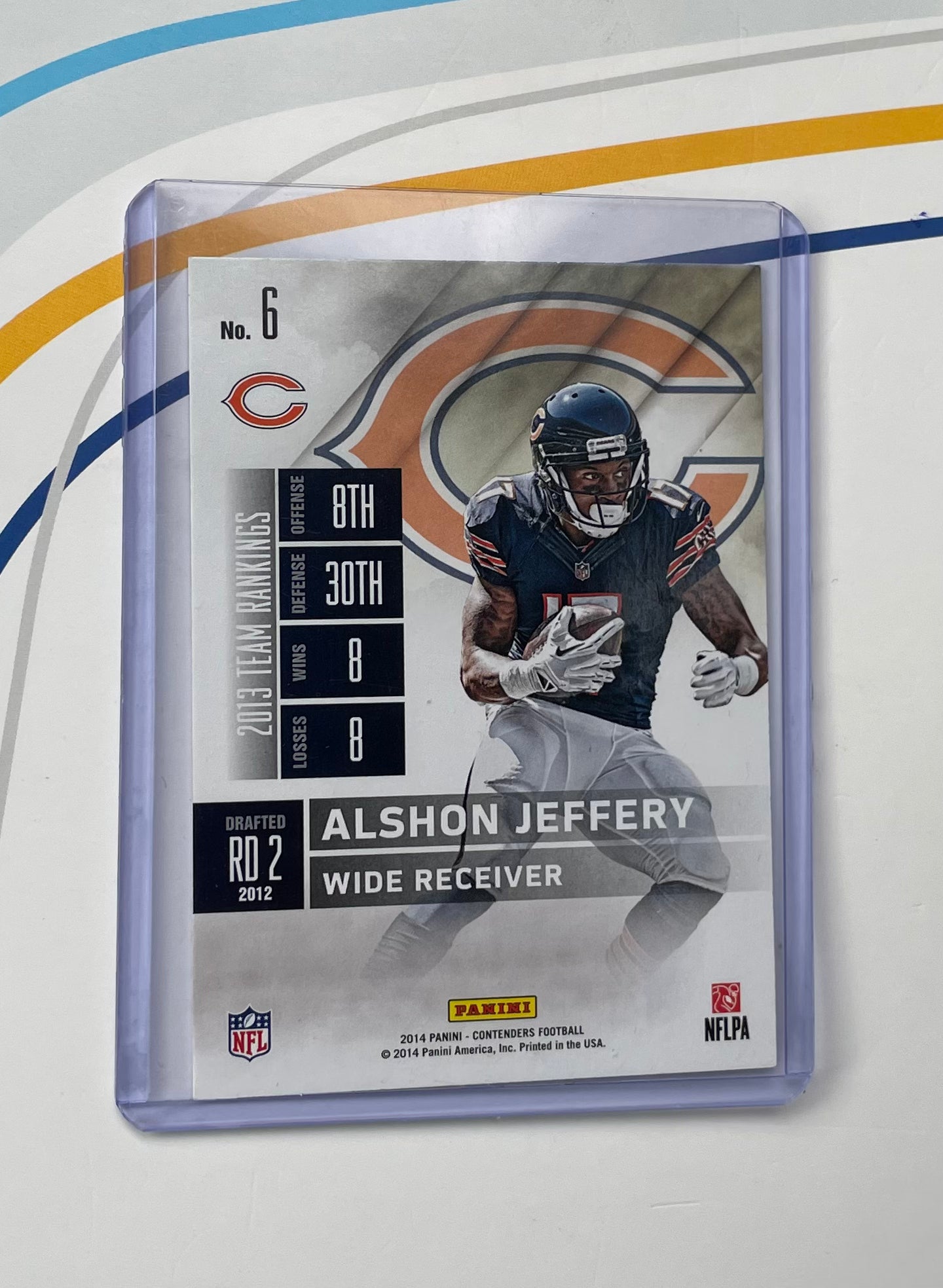 Alshon Jeffrey Chicago Bears 2014 Panini Contenders