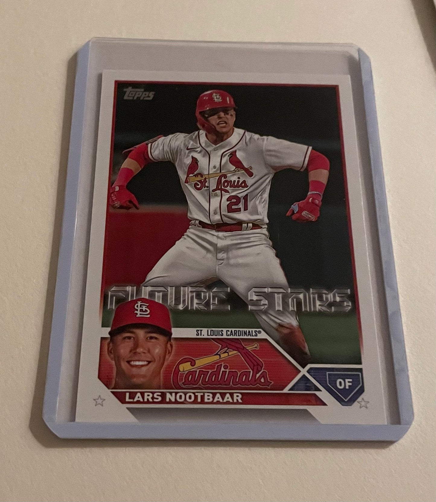 Lars Nootbar St.Louis Cardinals Future Stars Topps 2023
