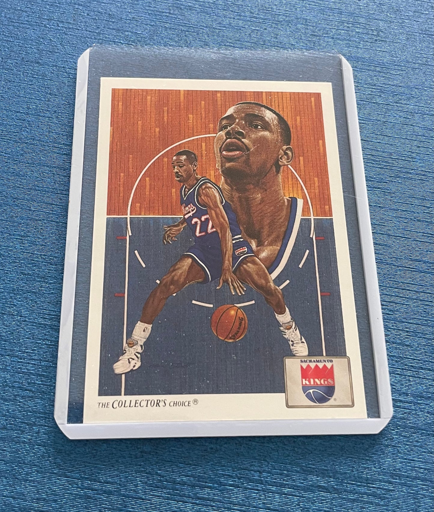 Lionel Simmons Collectors Choice Sacramento Kings 1991-92 Upper Deck