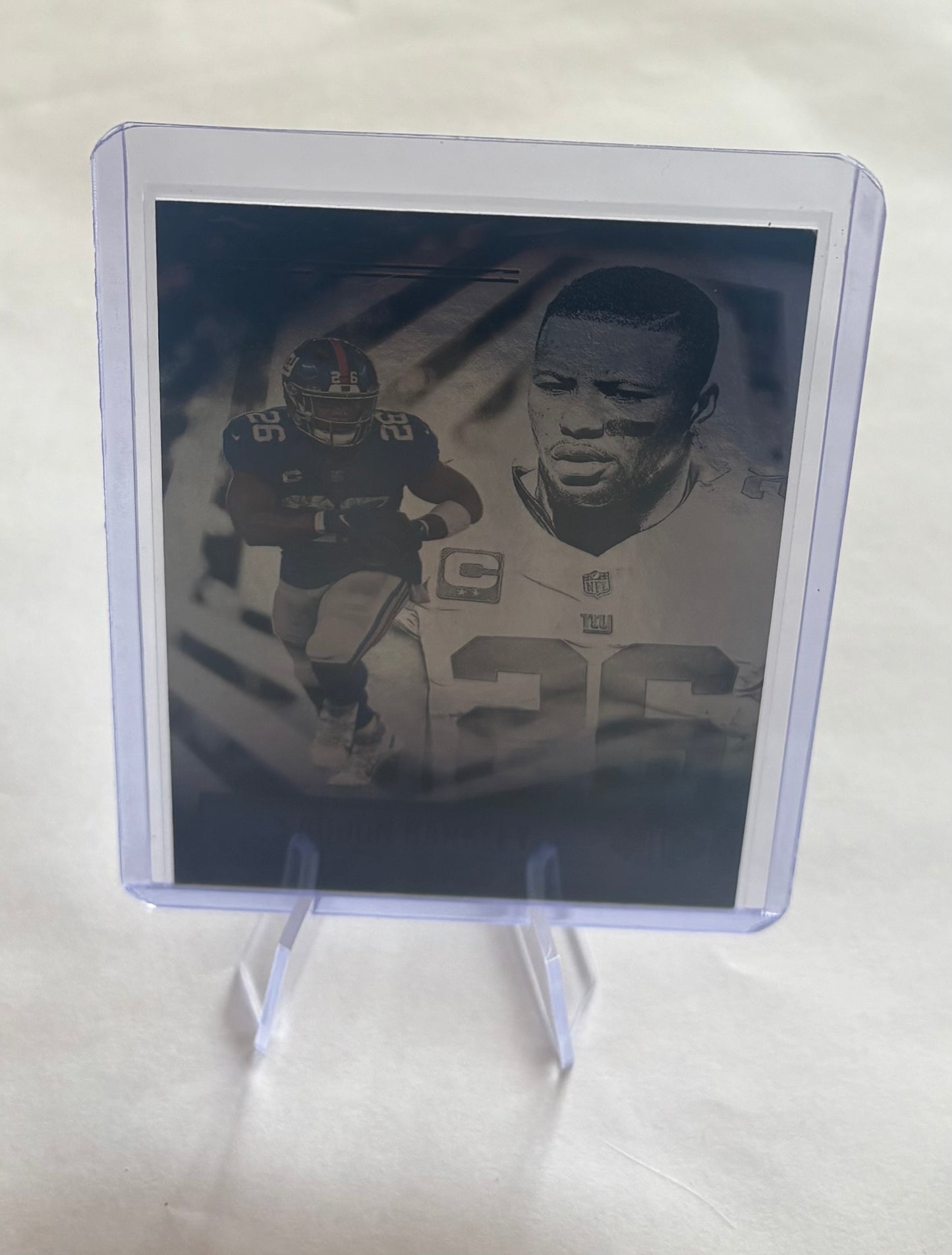 Saquon Barkley New York Giants 2021 Panini Illusions