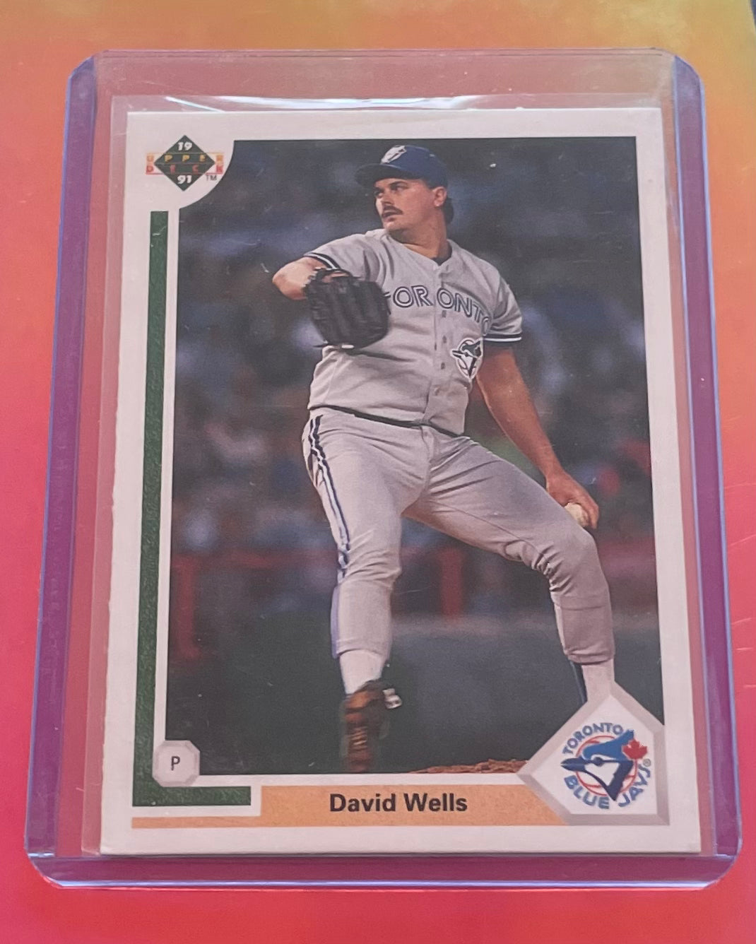David Wells Toronto Blue Jays 1991 Upper Deck