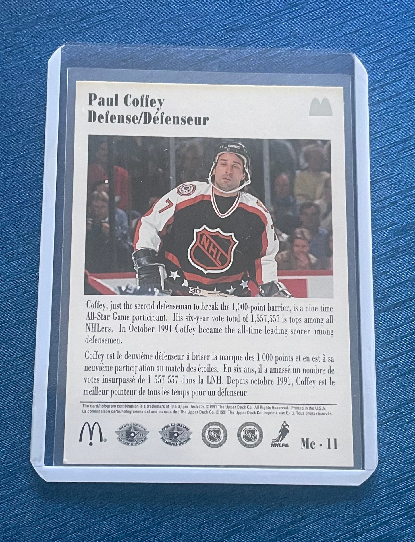 Paul Coffey NHL All-Stars ‘91 Upper Deck
