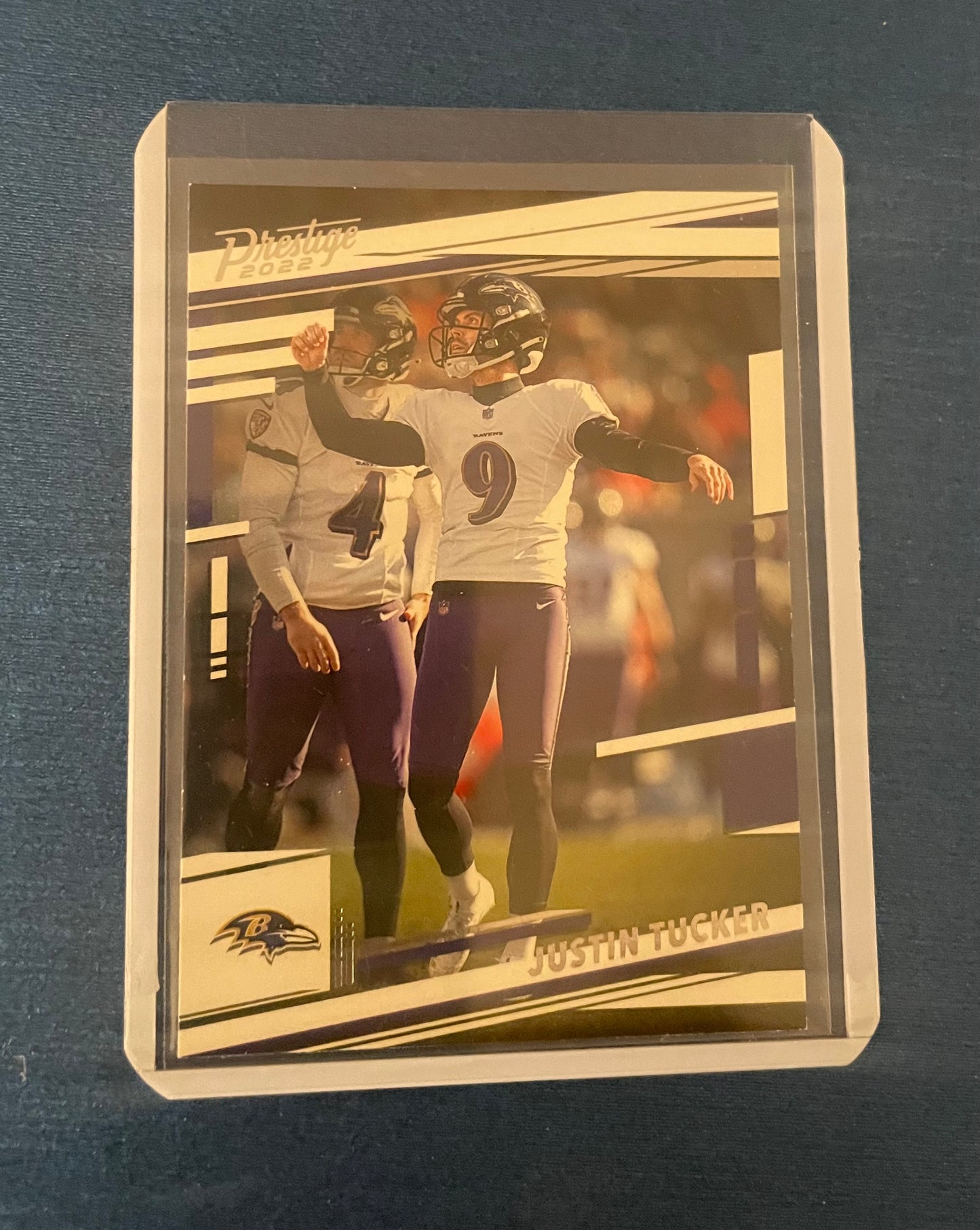 Justin Tucker Baltimore Ravens 2022 Prestige