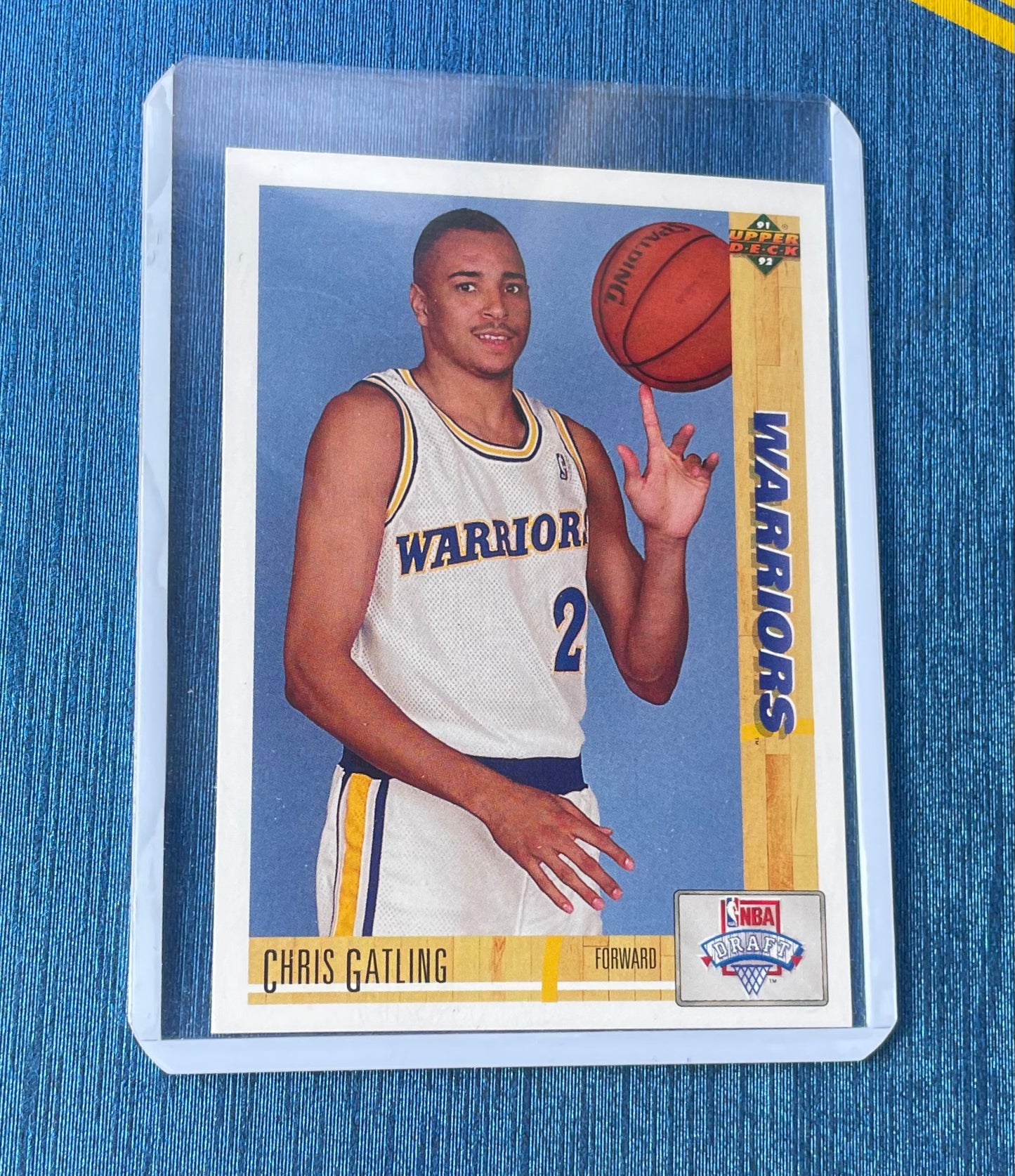 Chris Gatling Golden State Warriors 1991-92 Upper Deck