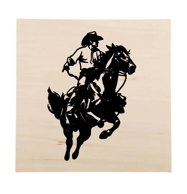 “Giddy up” wood sign