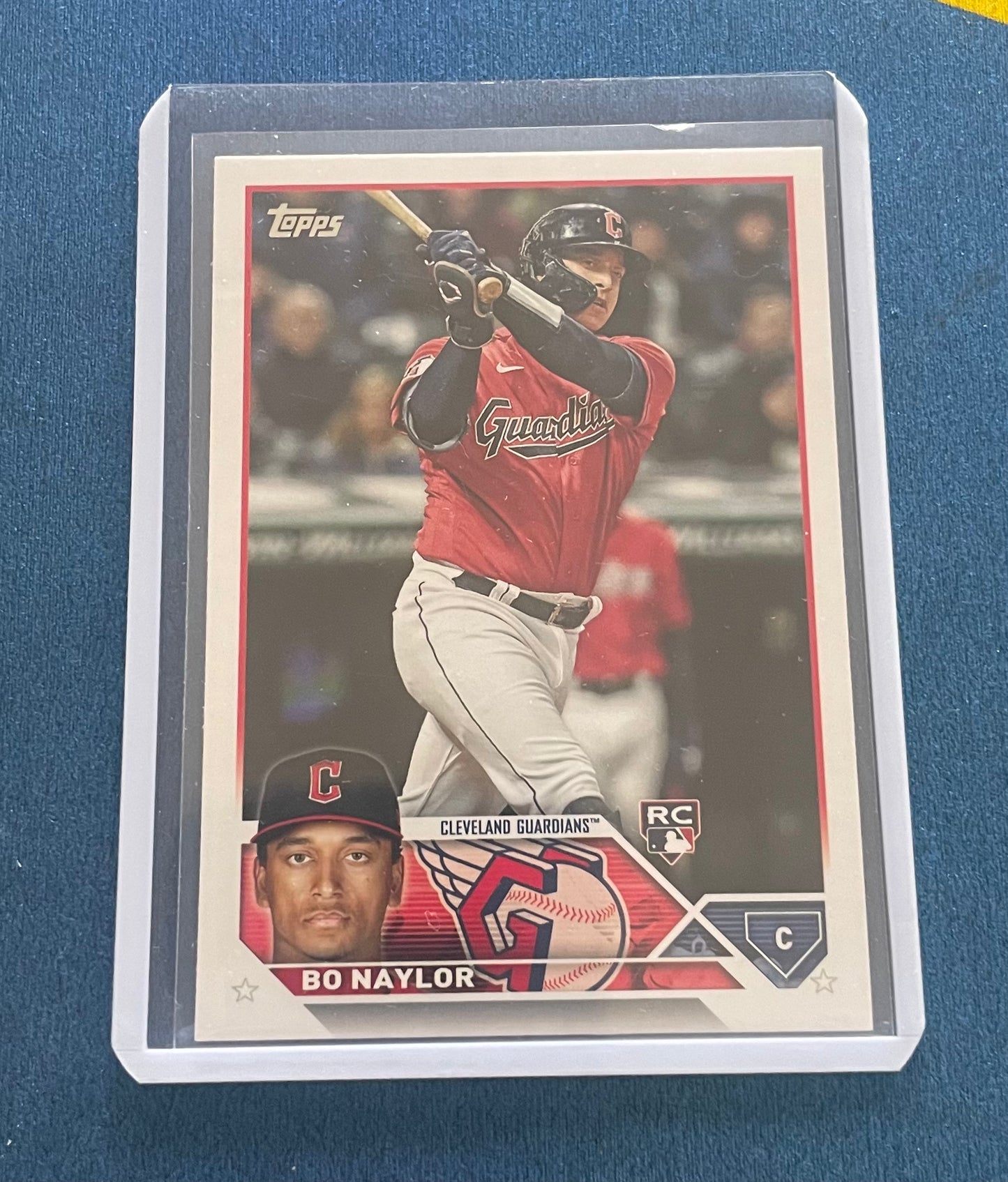 Bo Naylor Cleveland Guardians Topps 2023