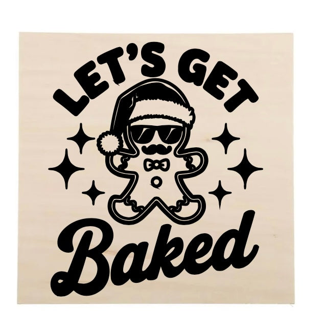 Baking sign