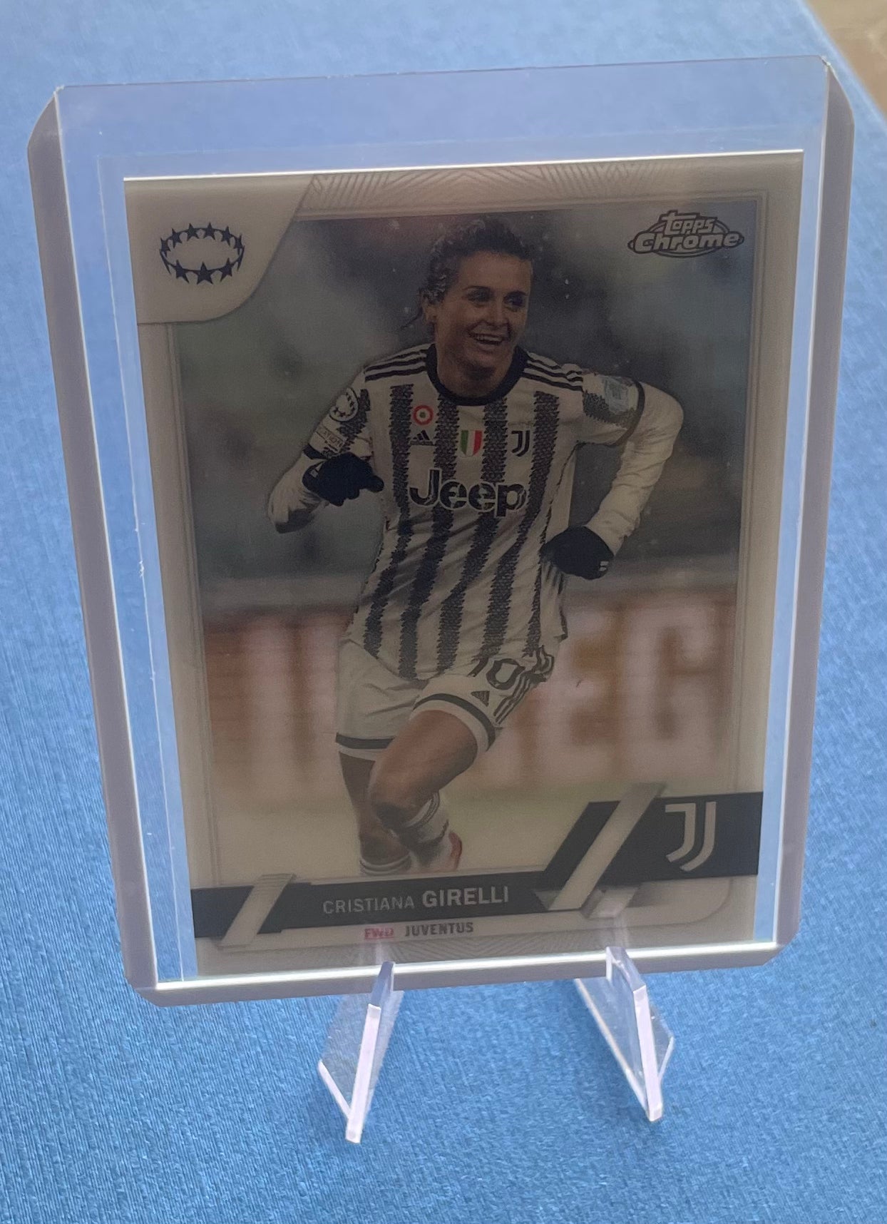 Christiana Girelli Juventus 2023 Topps (stand included)