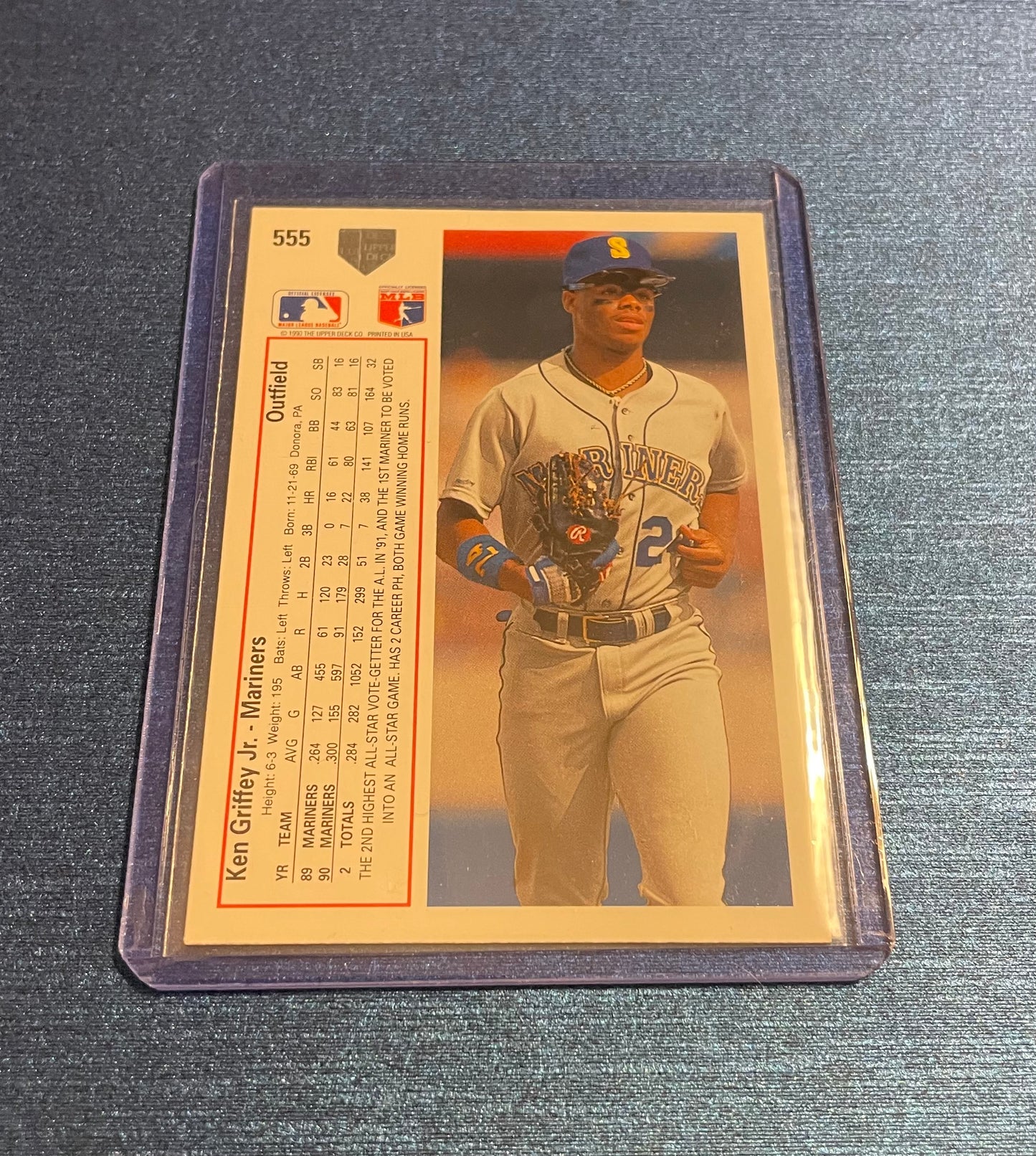 Ken Griffey Jr. Seattle Mariners Upper Deck 1991
