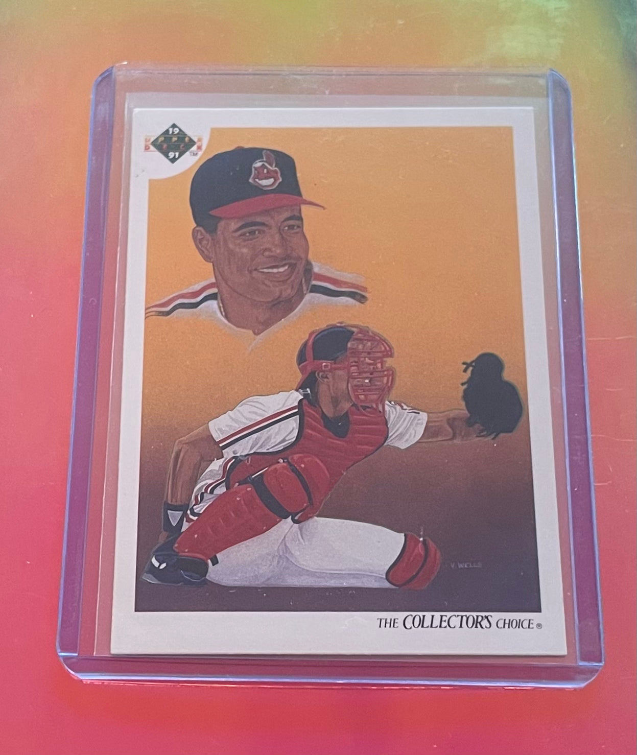 Sandy Alomar Jr. Cleveland Indians 1990 Upper Deck