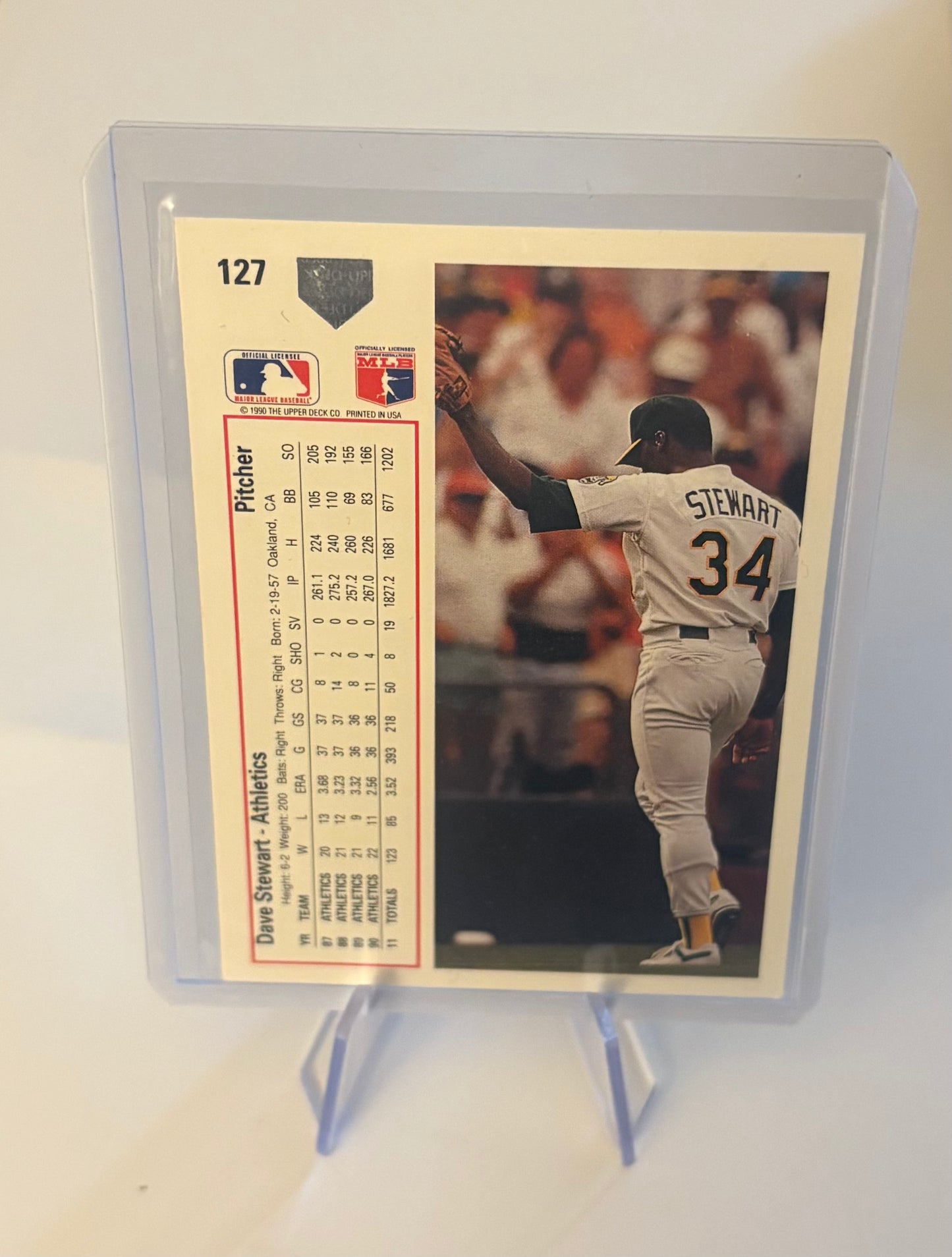 Dave Stewart Upper Deck 1991