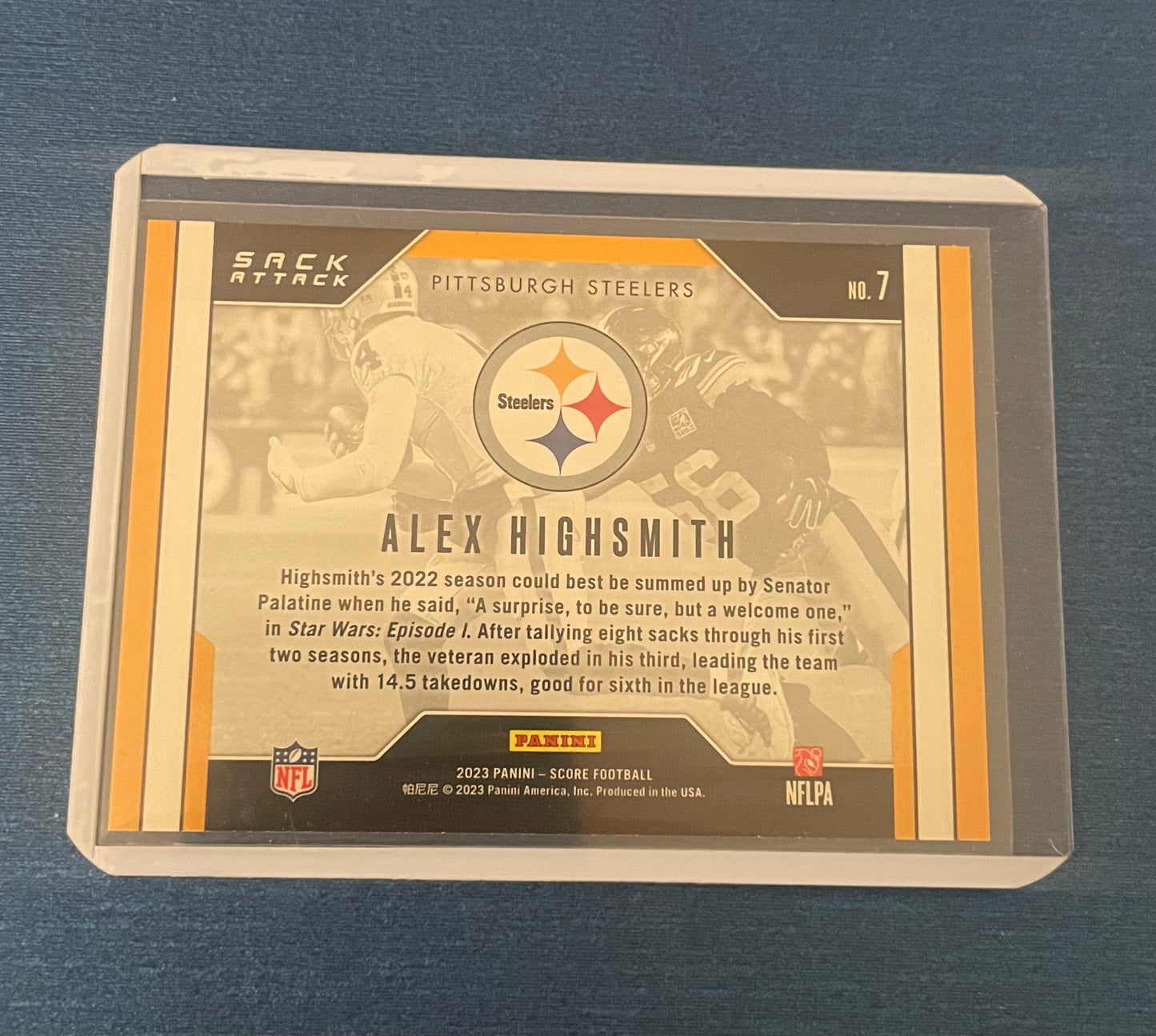 Alex Highsmith Pittsburgh Steelers 2023 Score Football