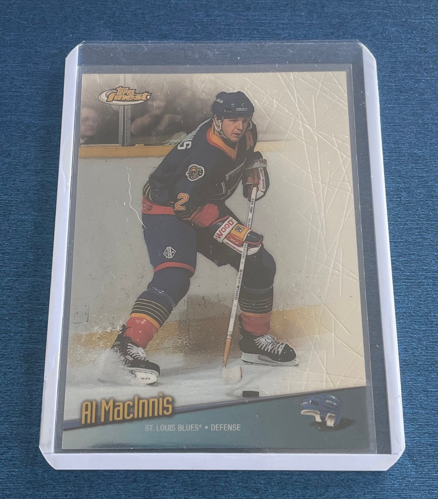 Al MacInnis St.Louis Blues Topps Finest 1999