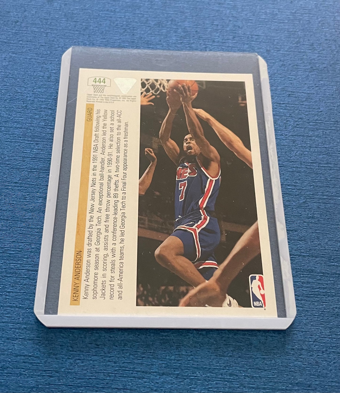 Kenny Anderson New Jersey Nets 1991-92 Upper Deck
