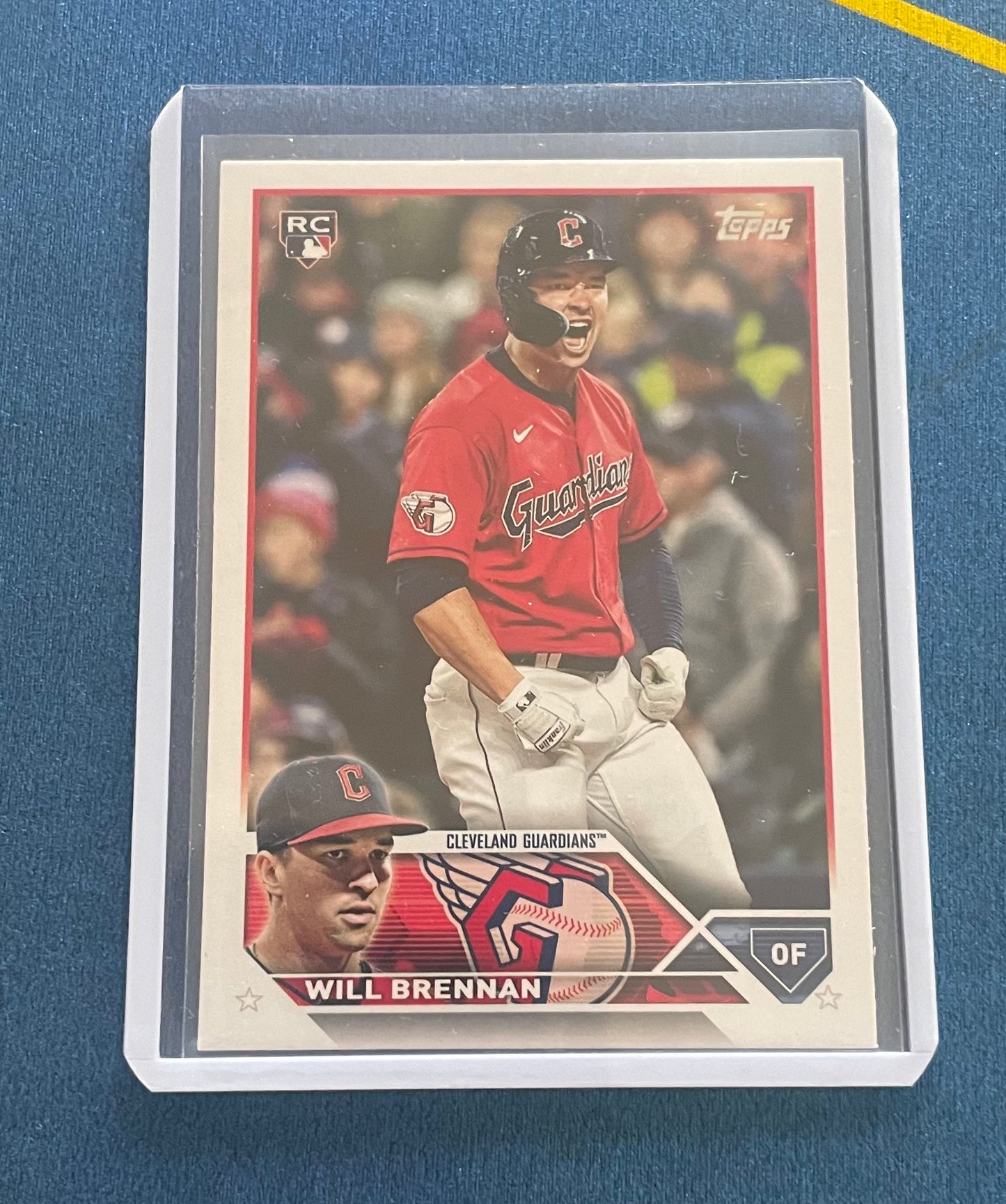 Will Brennan Cleveland Guardians Topps 2023