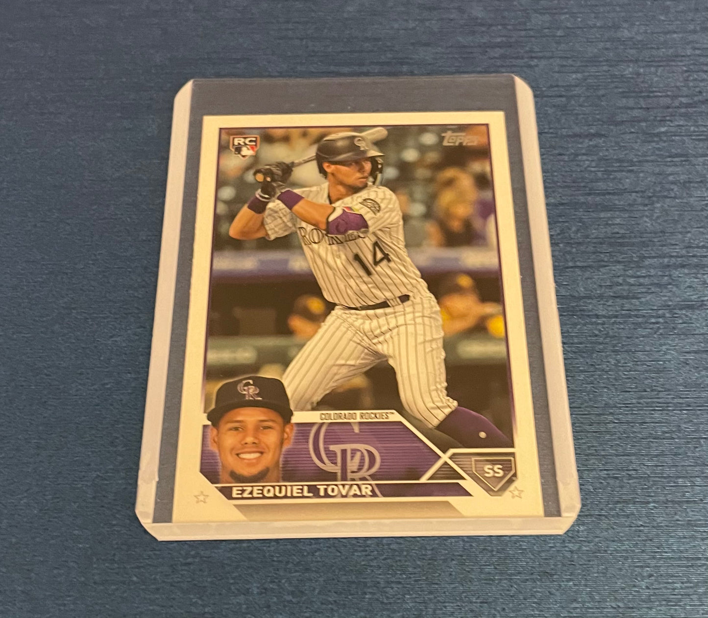 Ezequiel Tovar Colorado Rockies Topps 2023