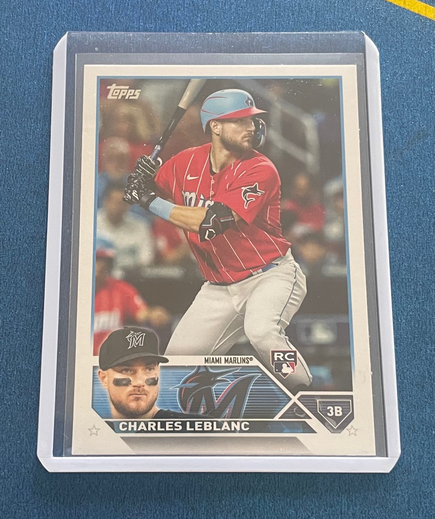 Charles Leblanc Miami Marlins Topps 2023