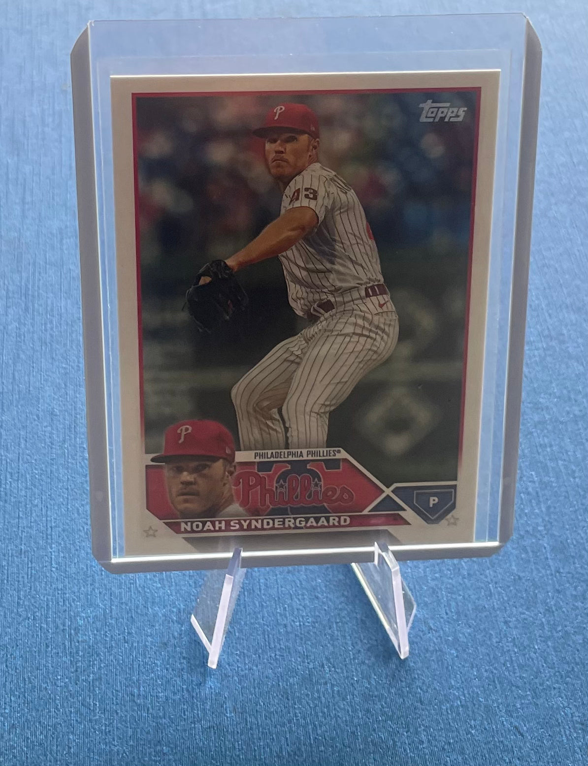 Noah Syndergaard Philadelphia Phillies 2024 Topps (stand included)
