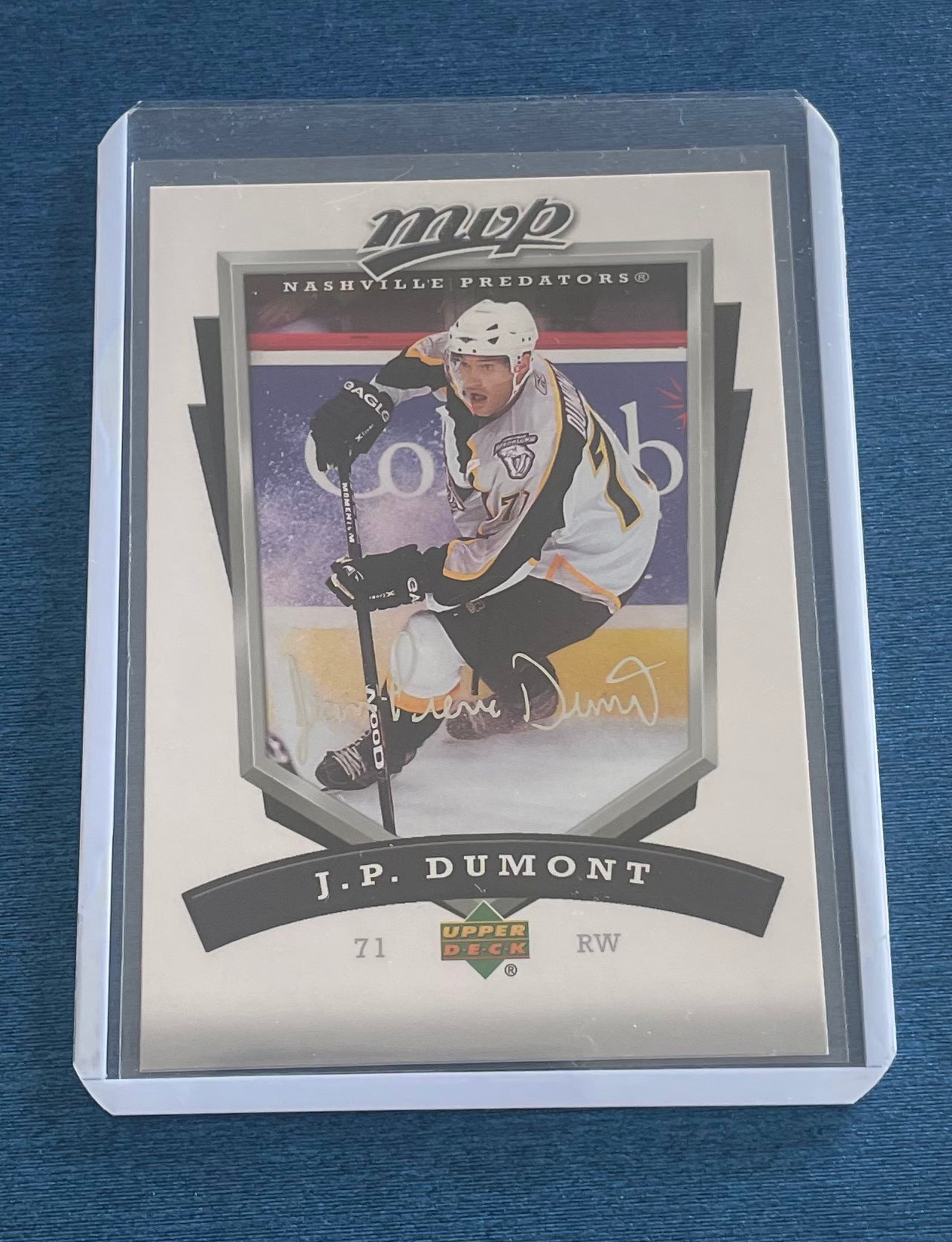 J.P Dumont Nashville Predators 2006-07 MVP Upper Deck